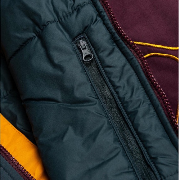 Vintage Retro Rare Columbia Sideline Black Cherry Parka Jacket - Picture 11 of 14